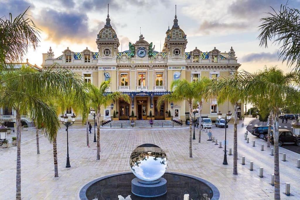 Luxueux Studio Neuf - Frontiere Monaco - Piscine - Parking Prive Exterior photo