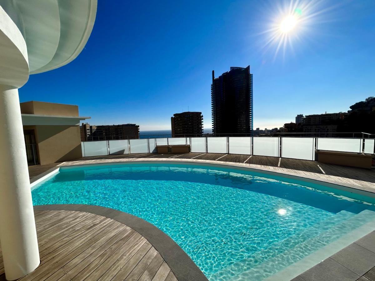 Luxueux Studio Neuf - Frontiere Monaco - Piscine - Parking Prive Exterior photo